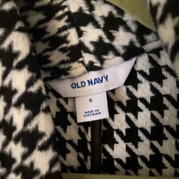 Houndstooth Old Navy Jacket - Picture 3 of 4